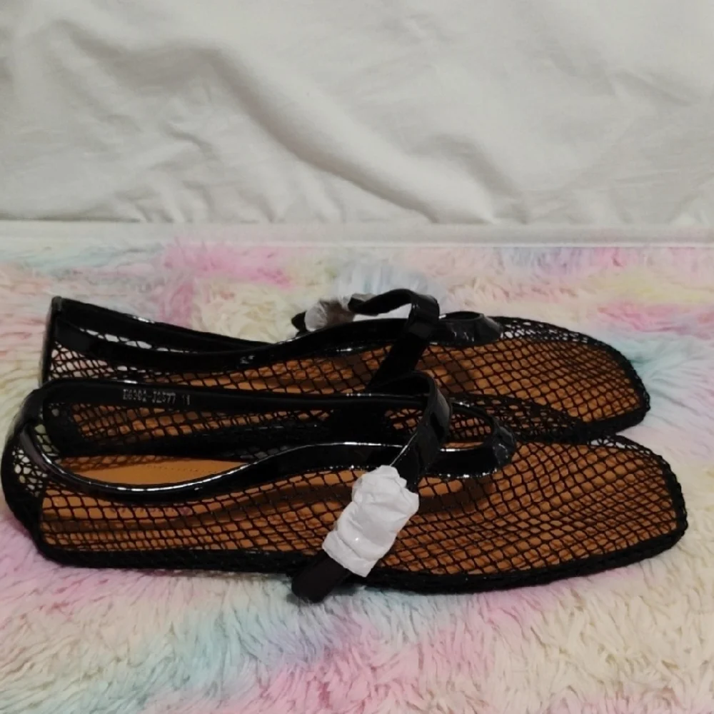 (#12) SALE! Vivianly Back Mesh Women's Ballet Shoes Sz.11